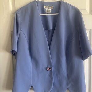 Dress Barn Women's Light Blue Blazer